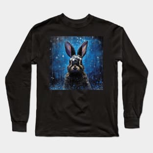 Black Rex Rabbit Long Sleeve T-Shirt